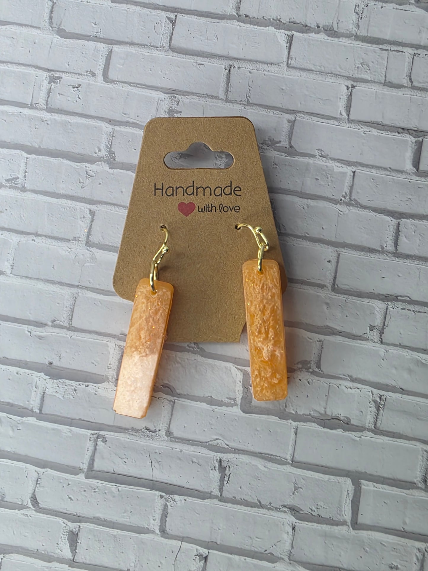 Resin Dangle Earrings