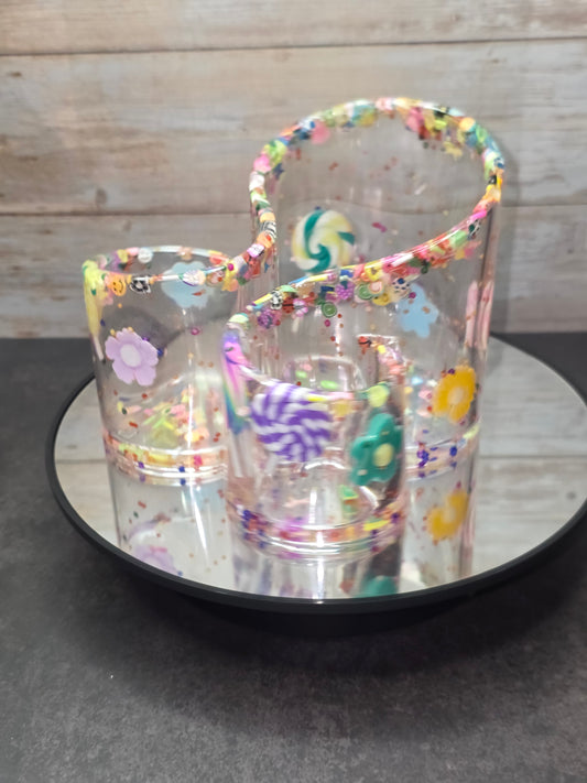Unique Resin Cylinder Storage Holder