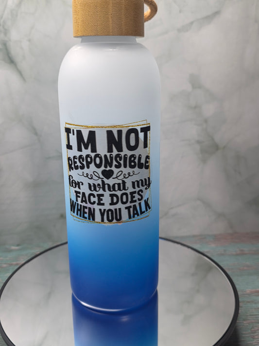 24oz Glass Ombre Tumblers