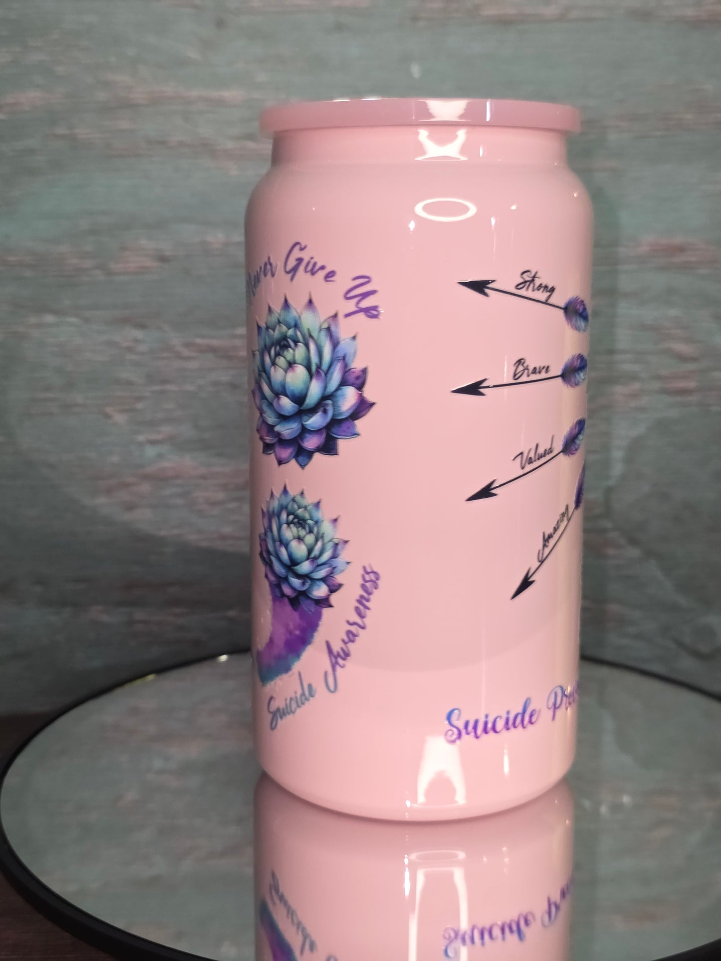 16oz Colored Stainless Steel Single Layer Tumblers
