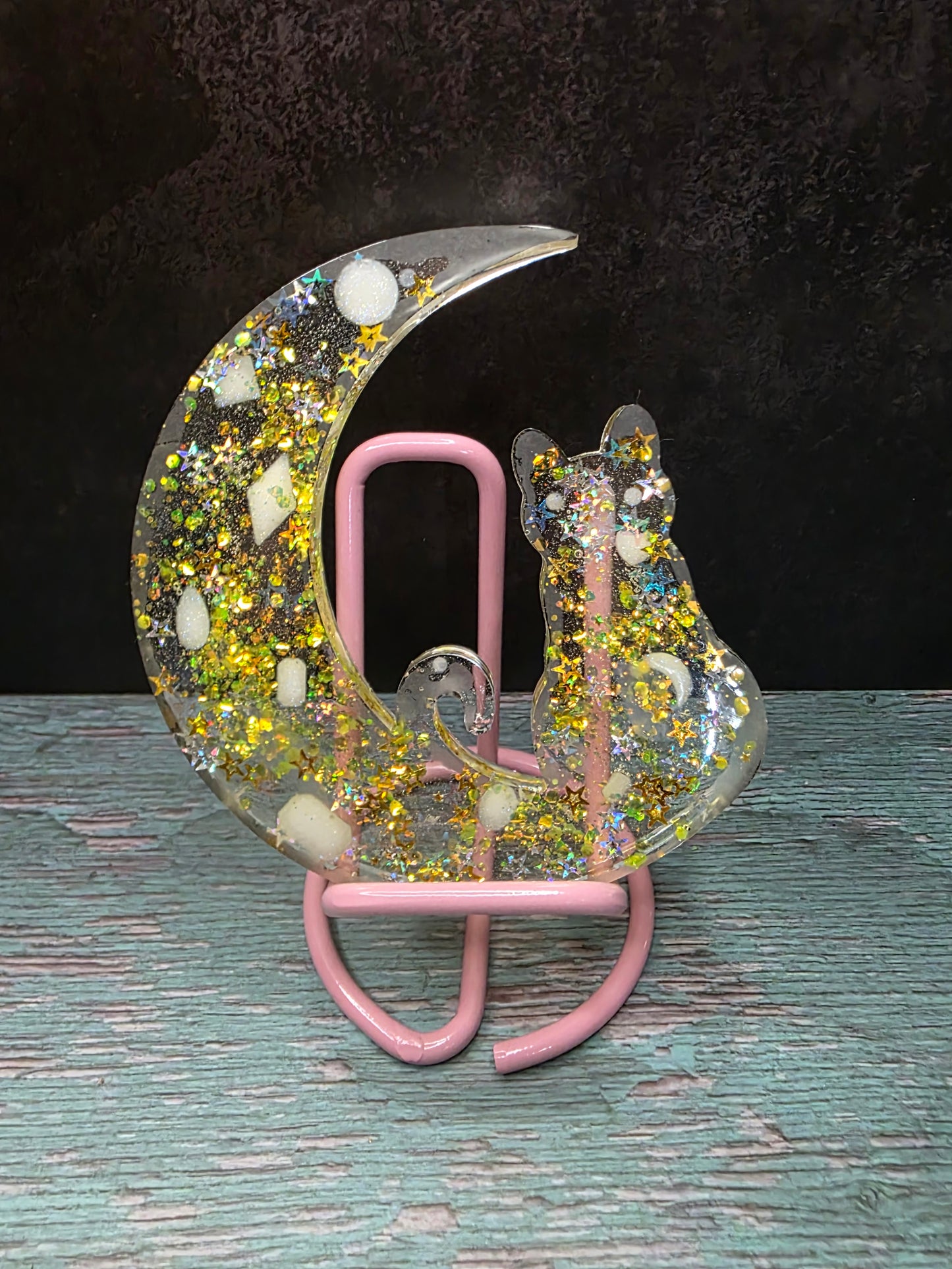 Resin Whimsical Moon