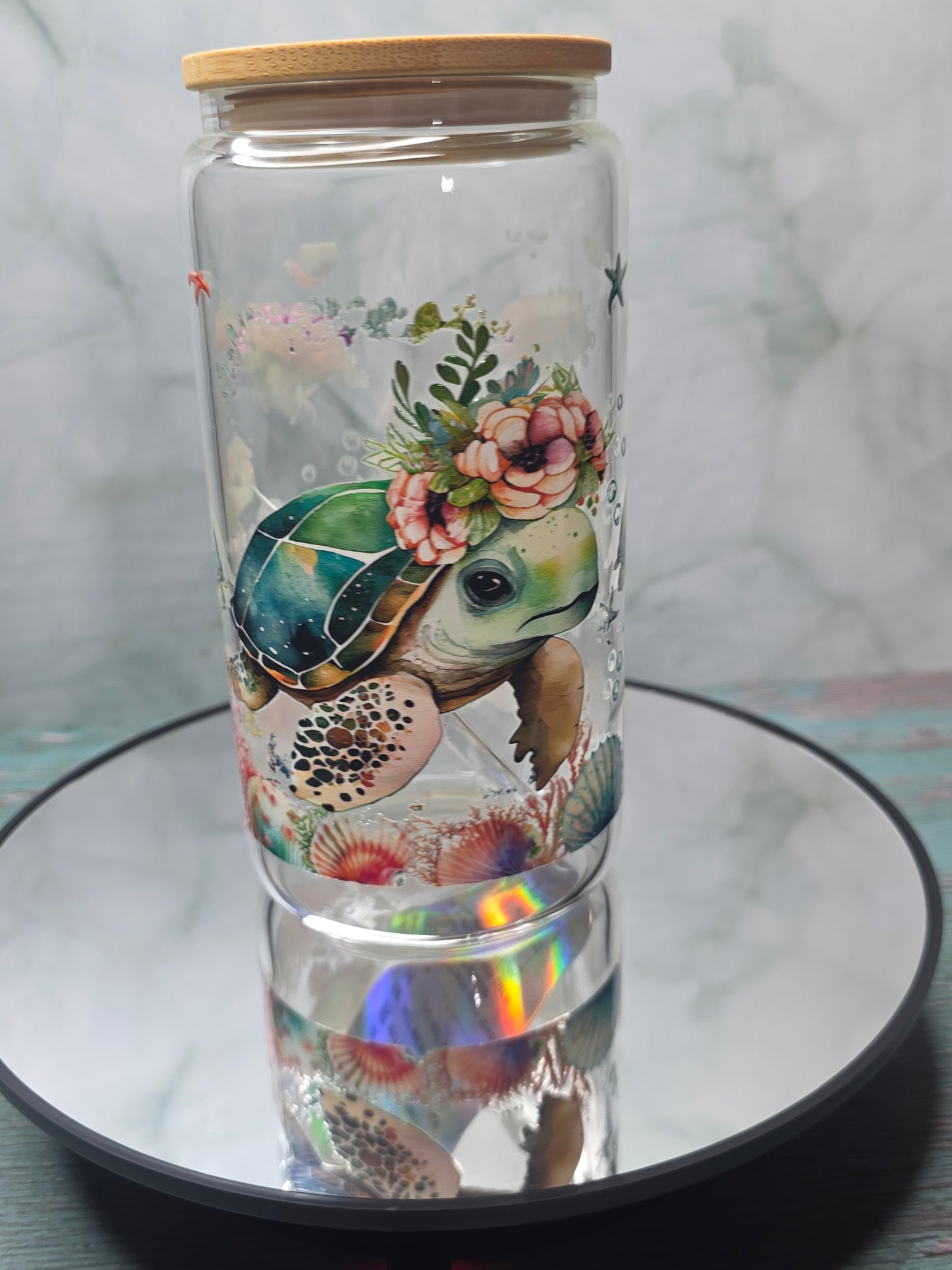 16oz Glass Single Layer Tumblers