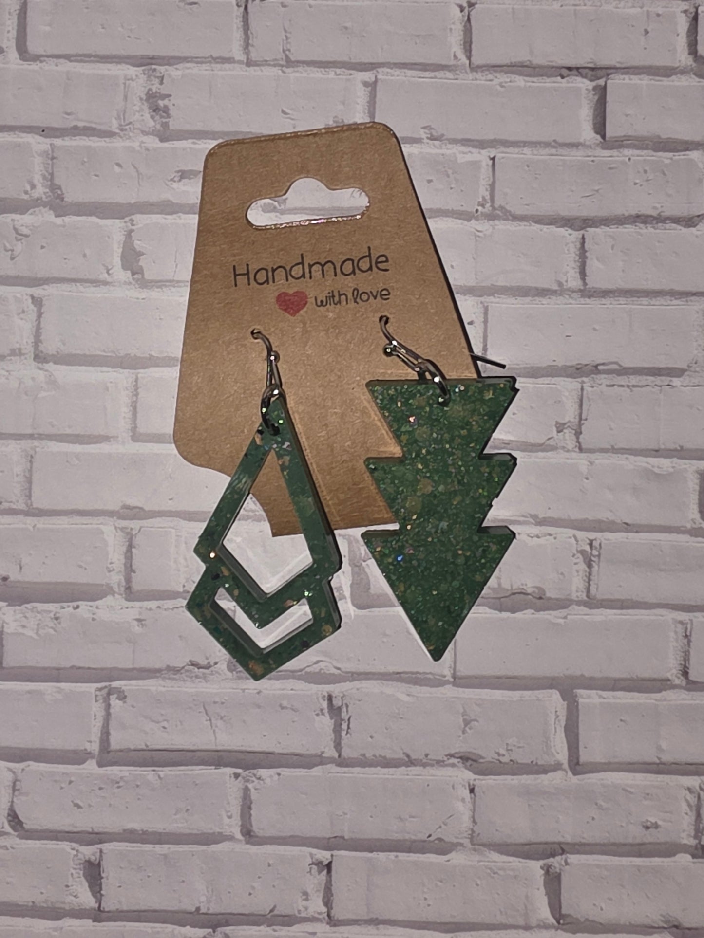 Resin Dangle Earrings