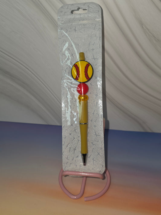 Sports Beadable Pens