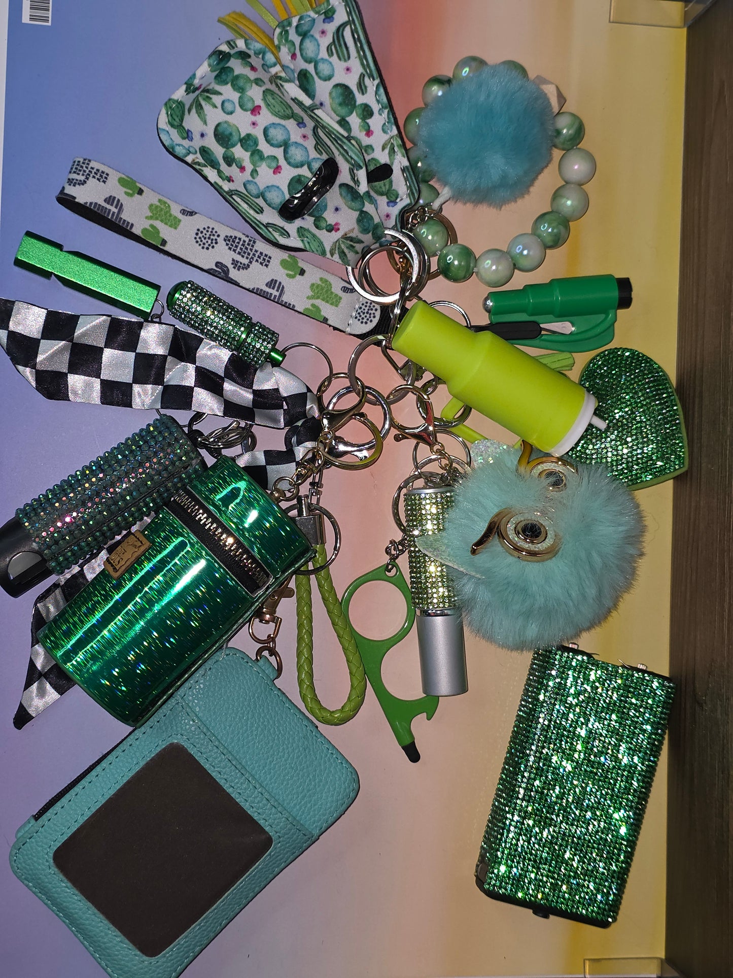Safety Defense Keychain Sets