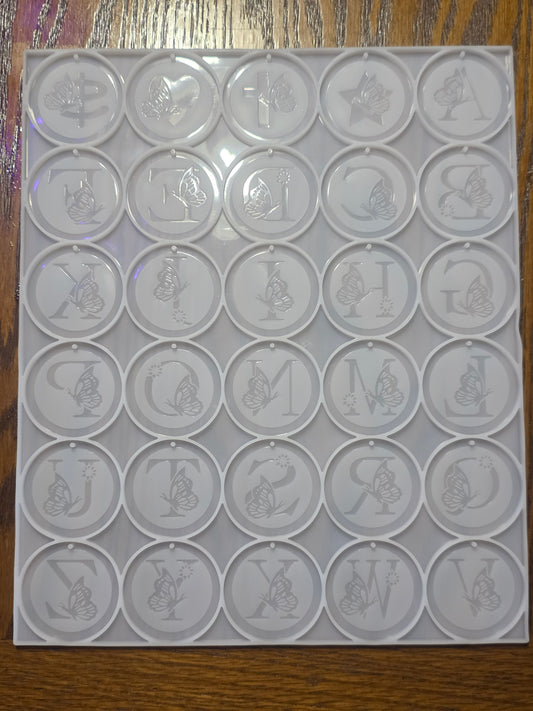 Customized Initial Keychains