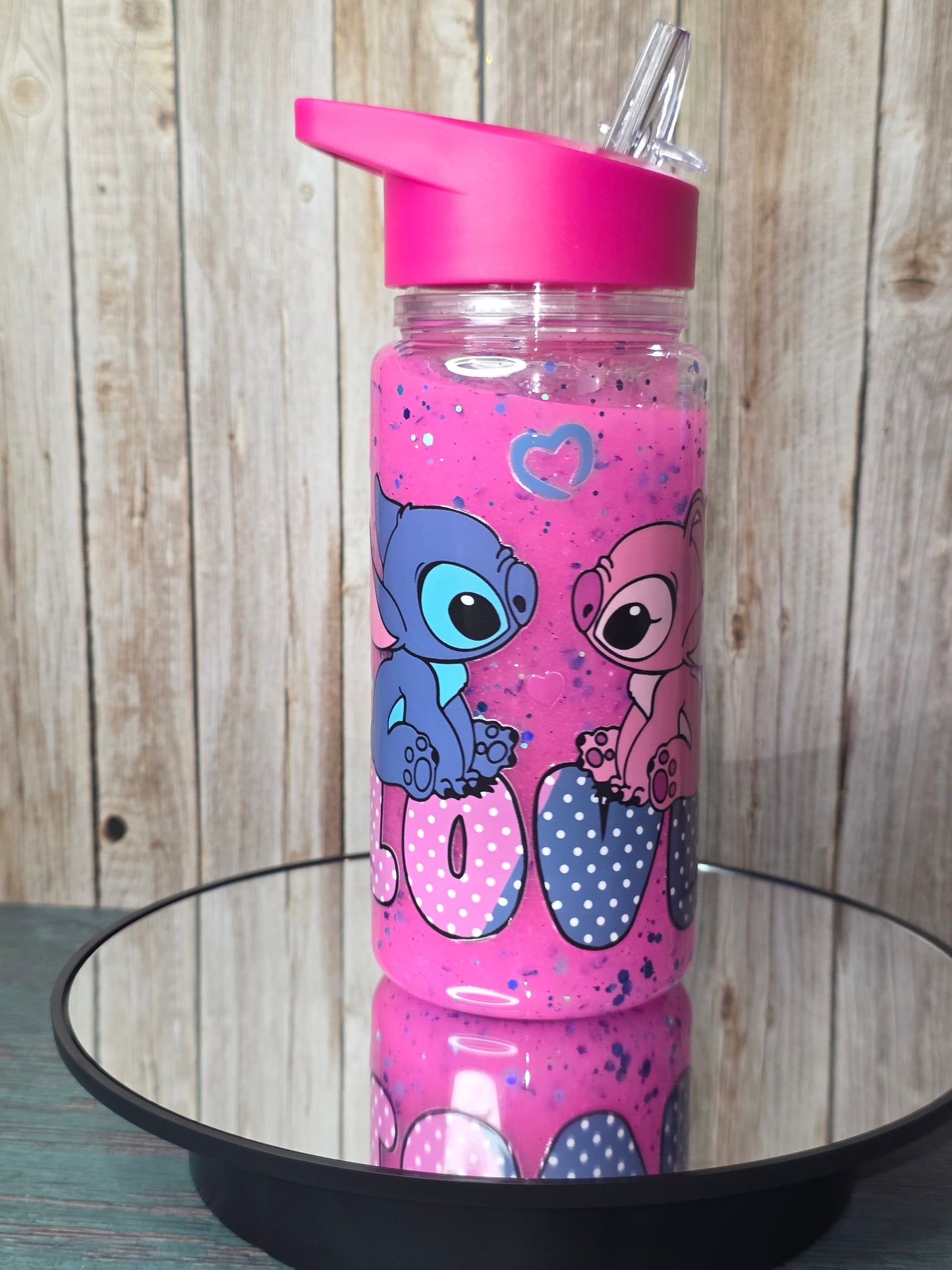 10 oz Plastic Snow Globe Tumbler for children