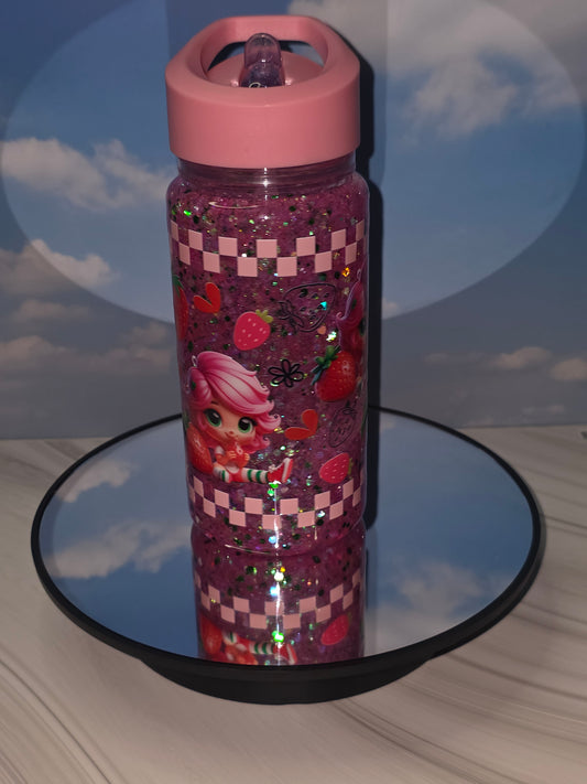 10 oz Plastic Snow Globe Tumbler for children