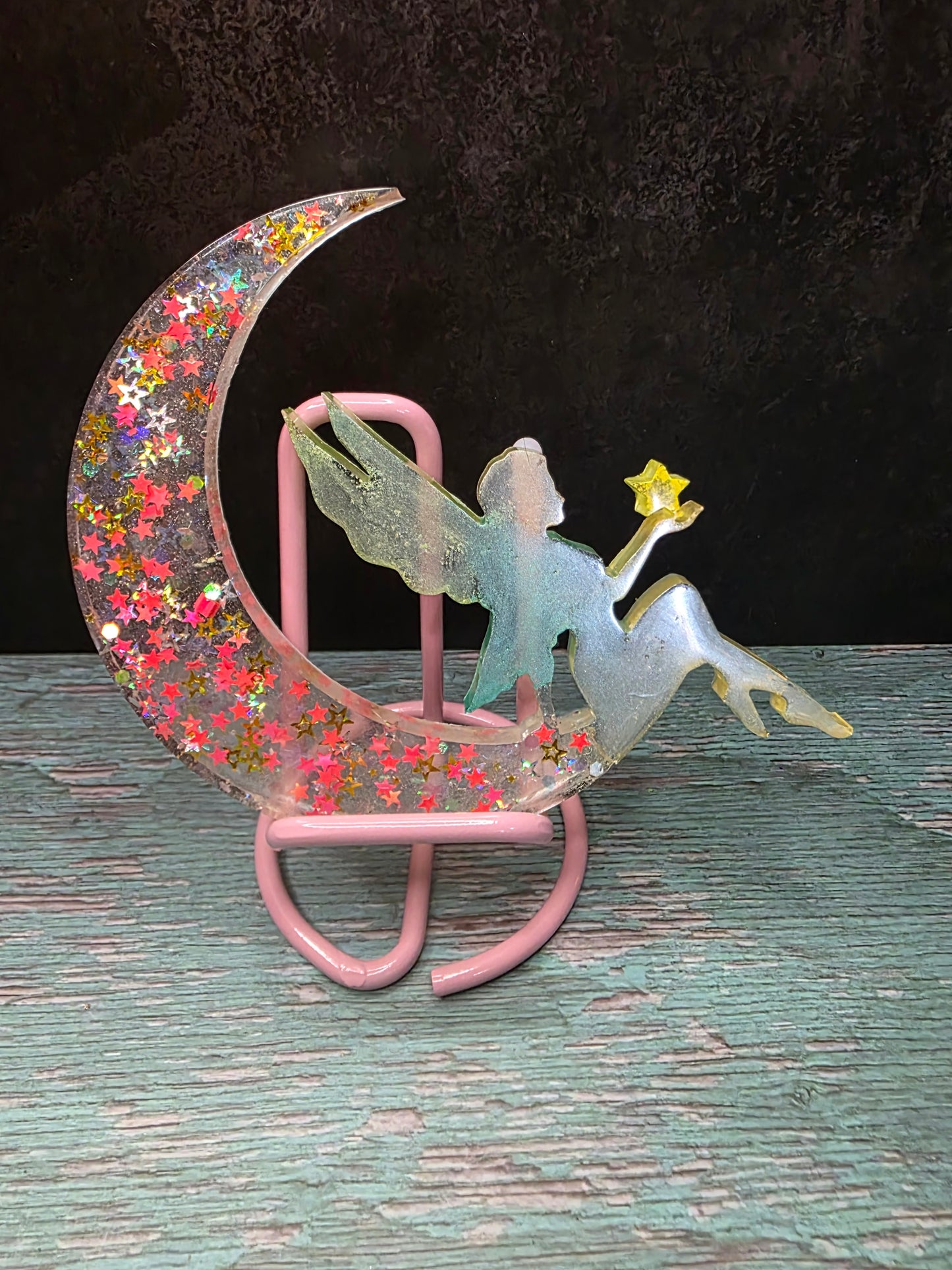 Resin Whimsical Moon