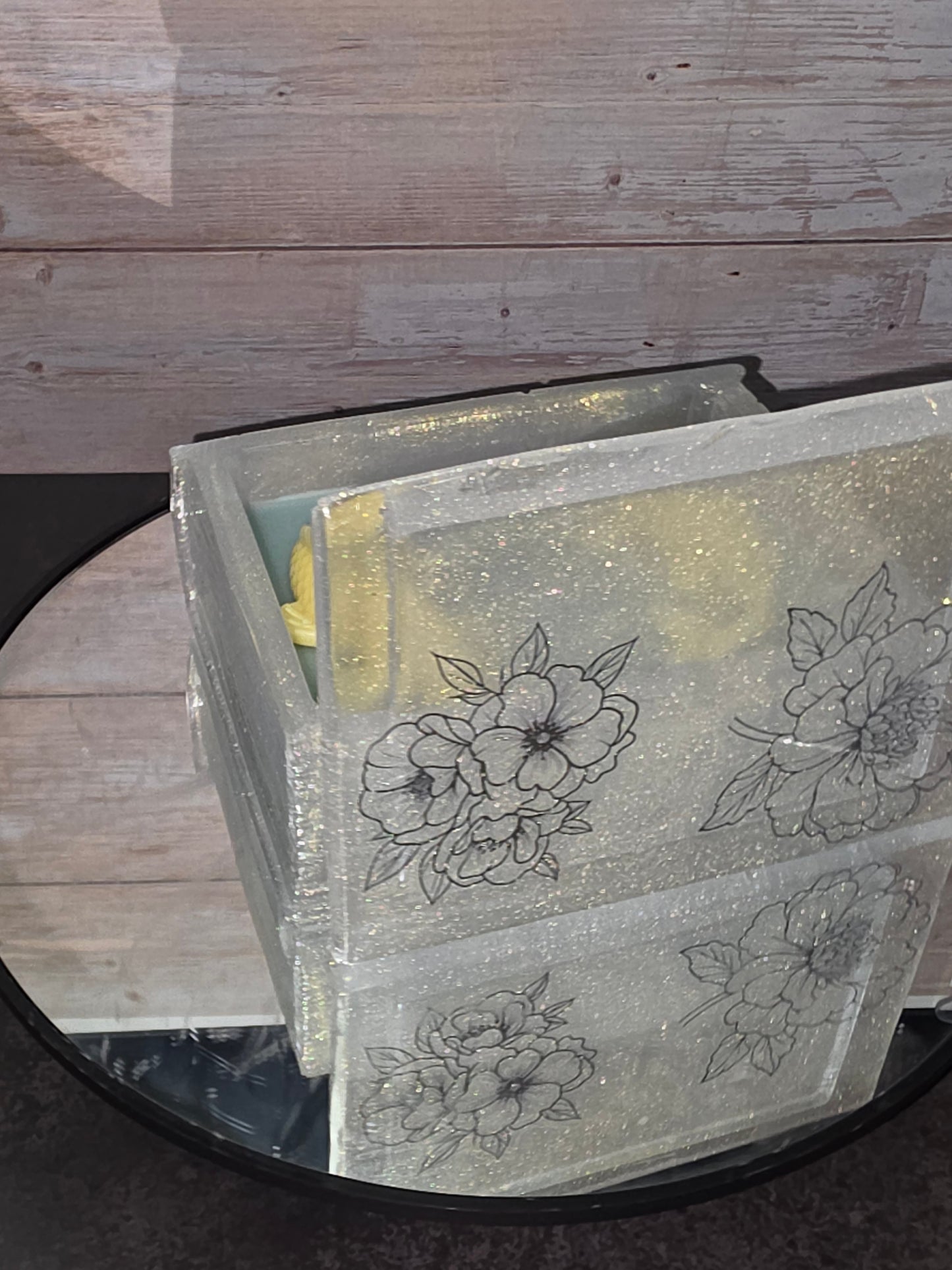 Resin Book with Candle