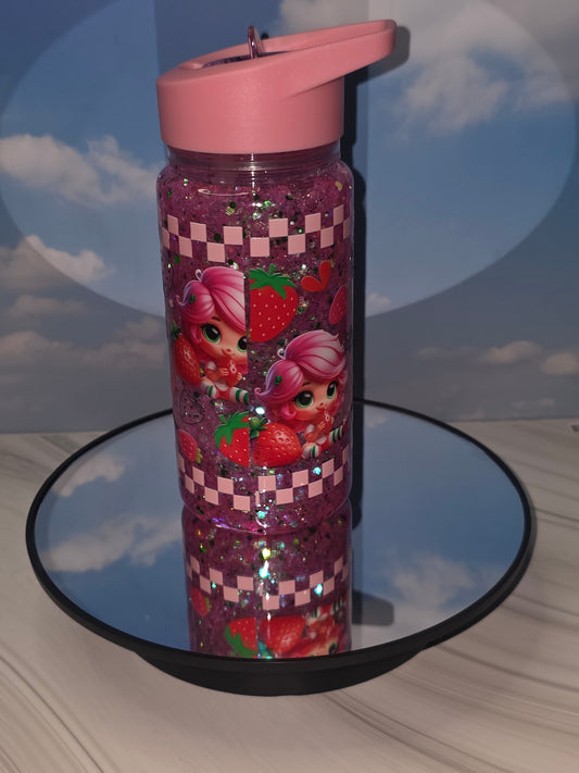 10 oz Plastic Snow Globe Tumbler for children
