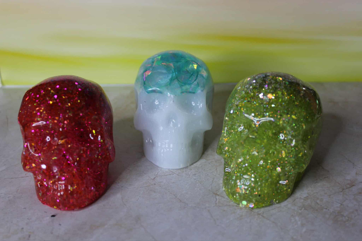 Resin skulls