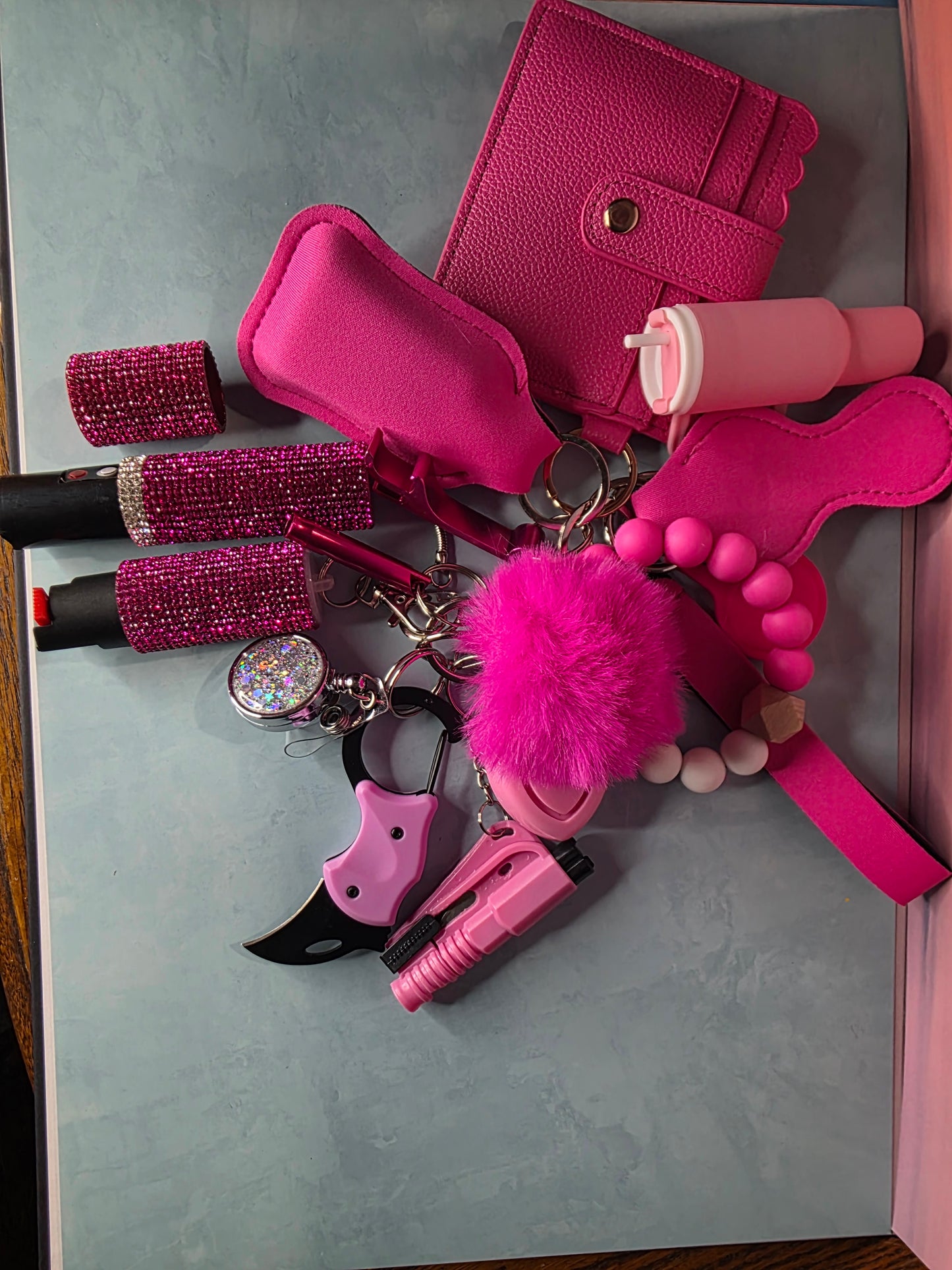 Safety Defense Keychain Sets