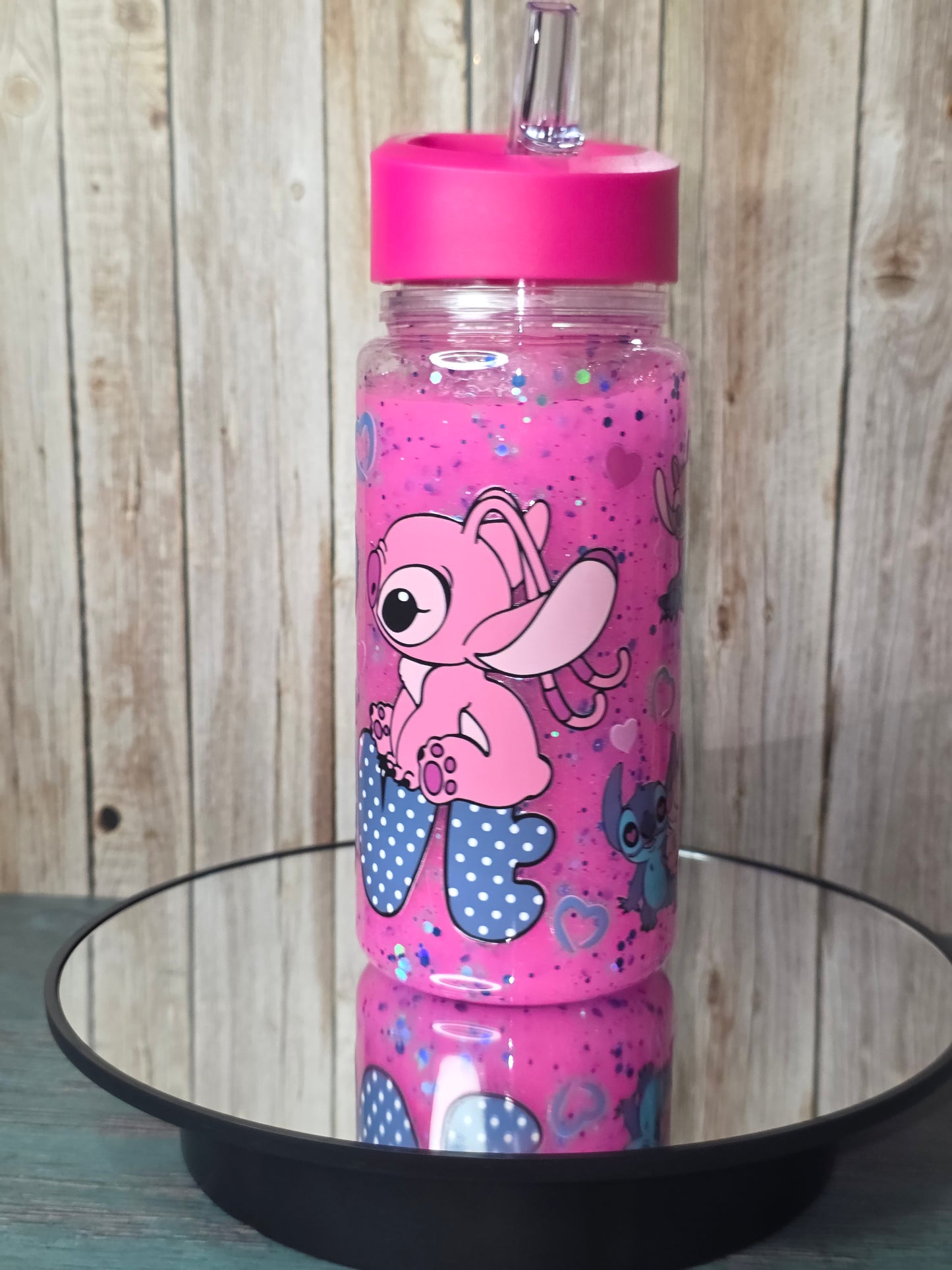 10 oz Plastic Snow Globe Tumbler for children