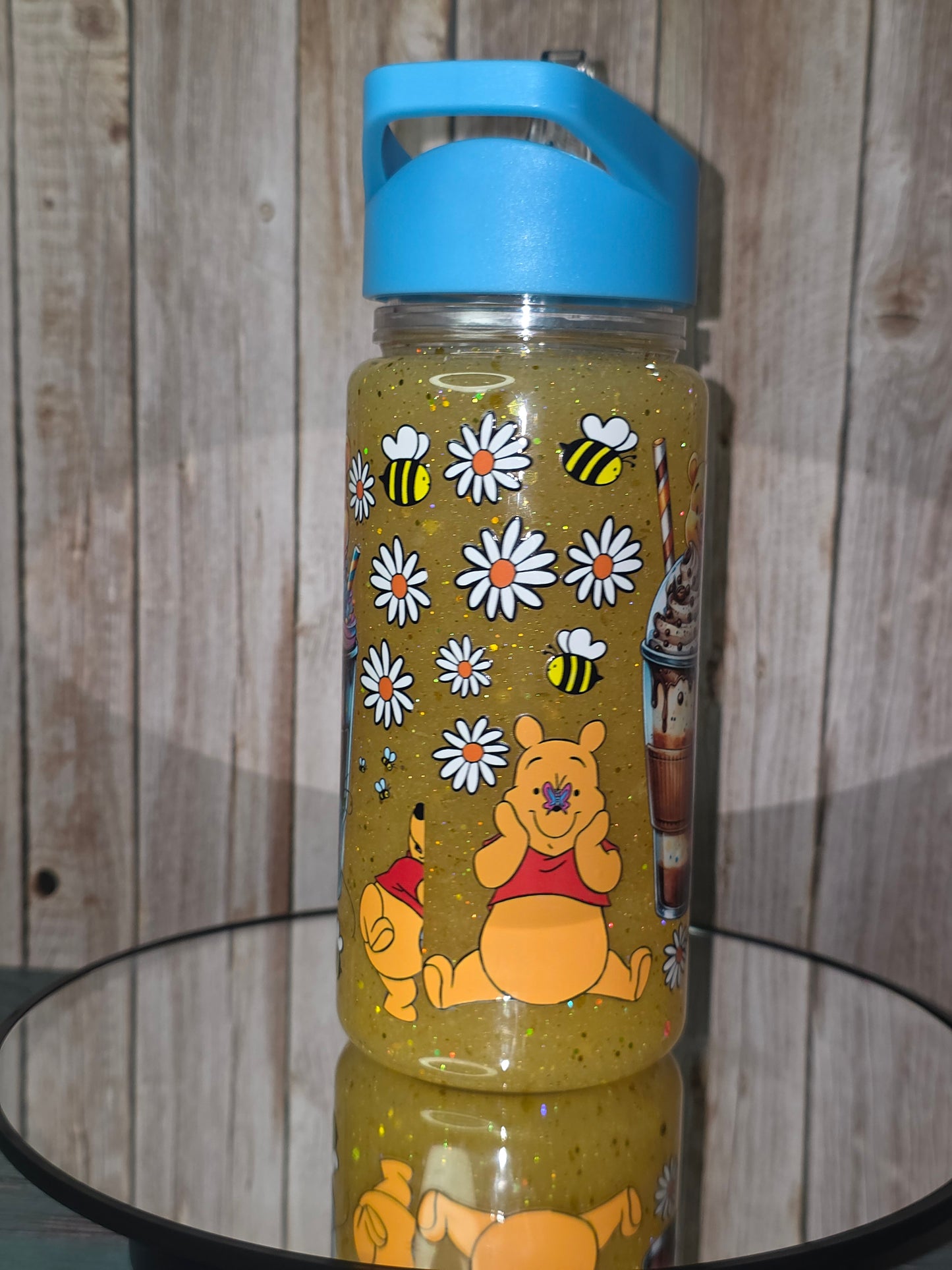 10 oz Plastic Snow Globe Tumbler for children