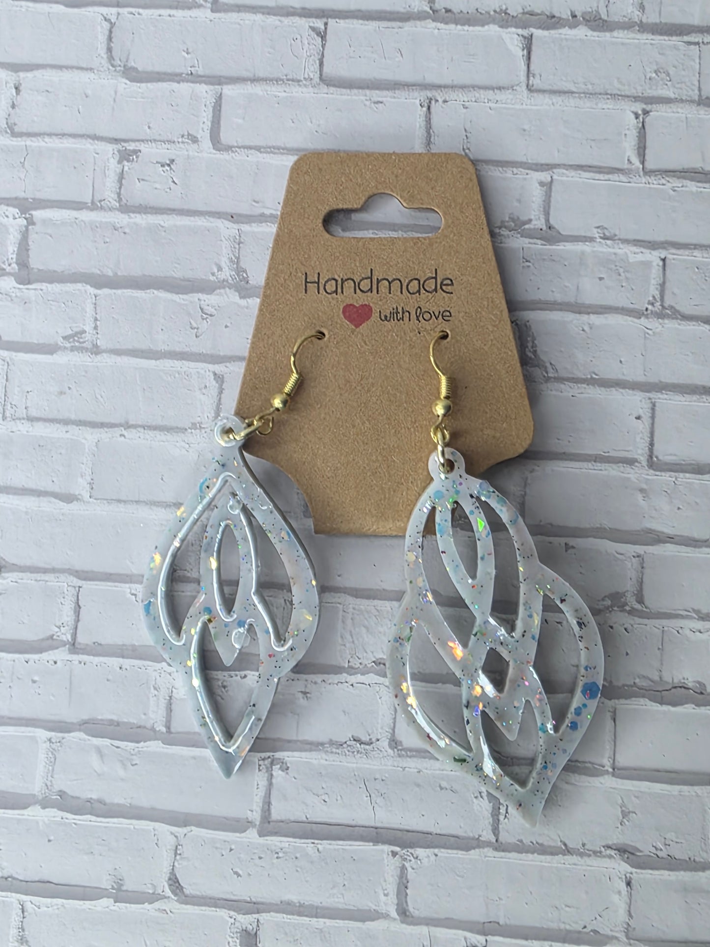 Resin Dangle Earrings