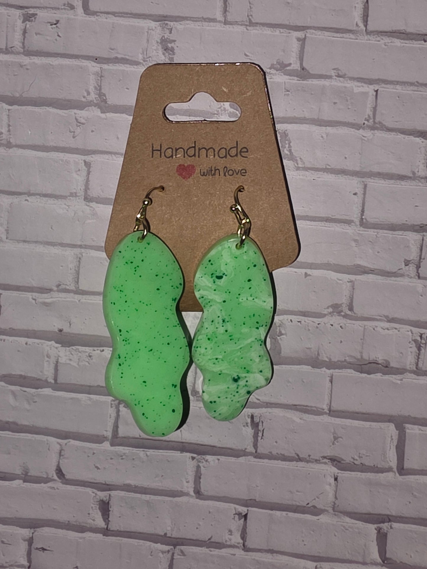 Resin Dangle Earrings