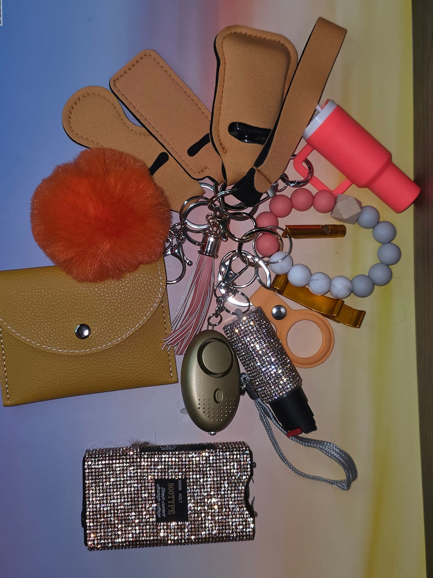 Safety Defense Keychain Sets