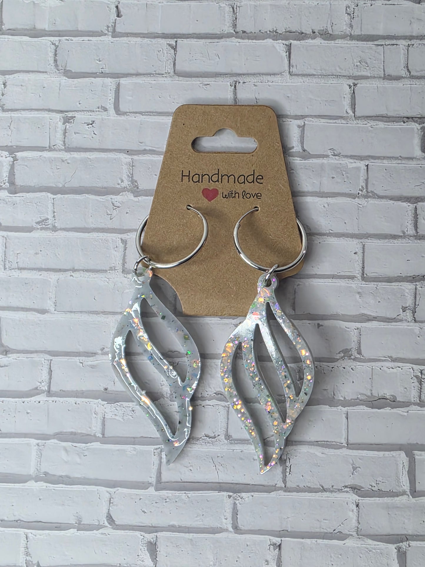 Resin Dangle Earrings