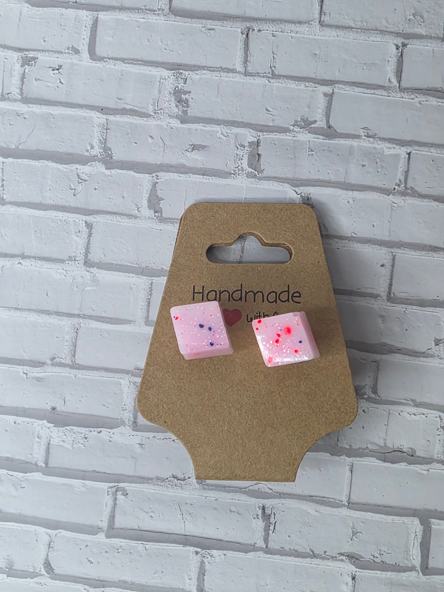 Resin Dangle Earrings