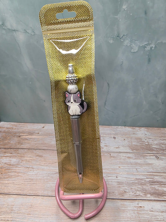 Cat Lover Beadable Pens