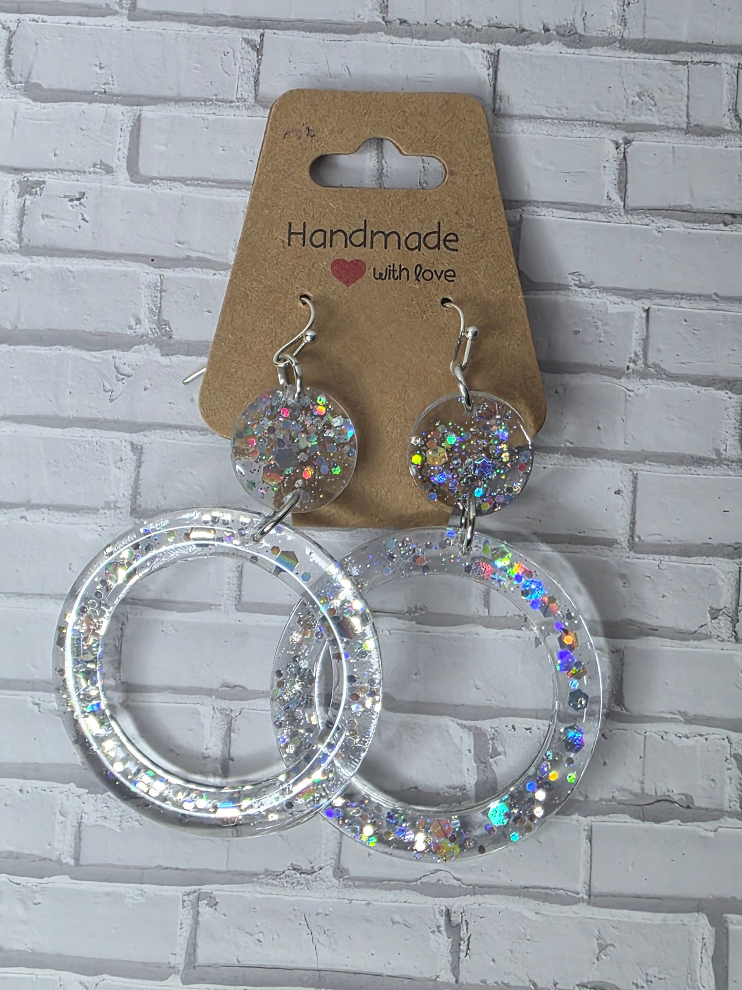 Resin Dangle Earrings