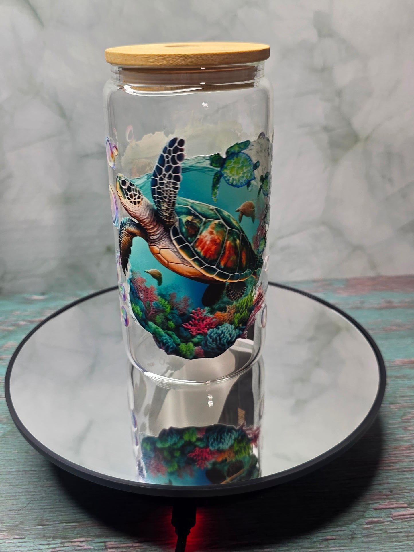 16oz Glass Single Layer Tumblers