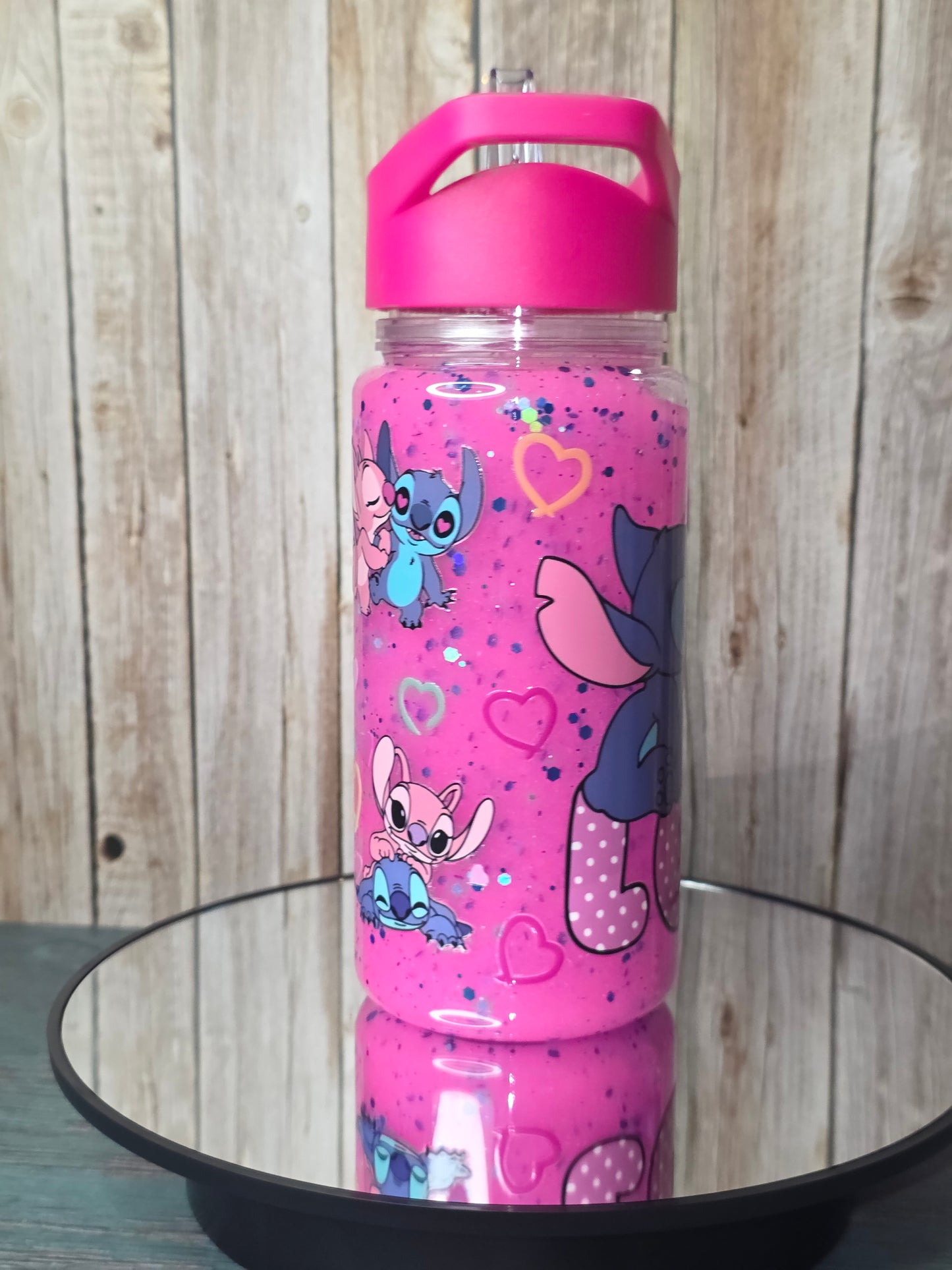 10 oz Plastic Snow Globe Tumbler for children