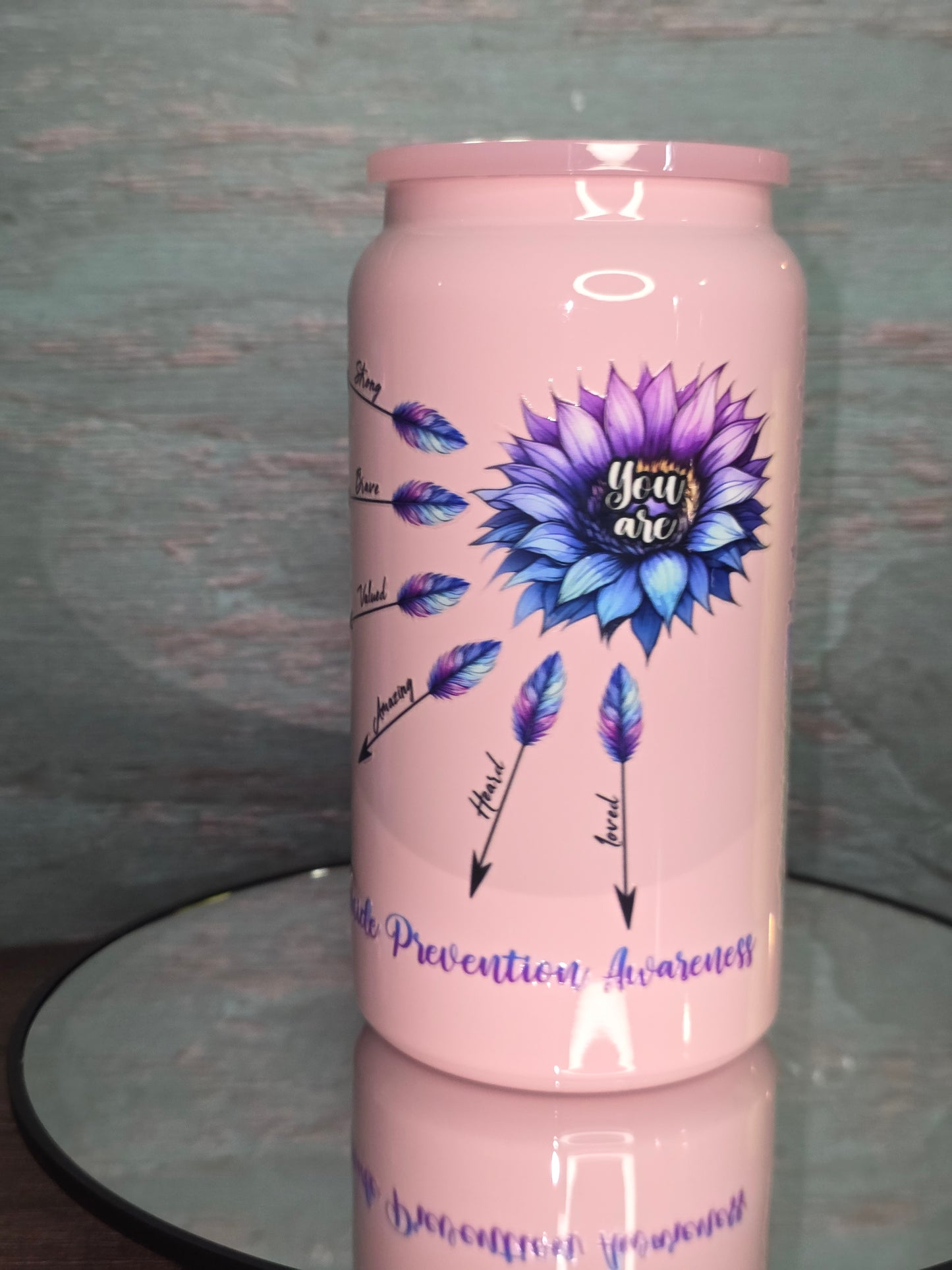 16oz Colored Stainless Steel Single Layer Tumblers
