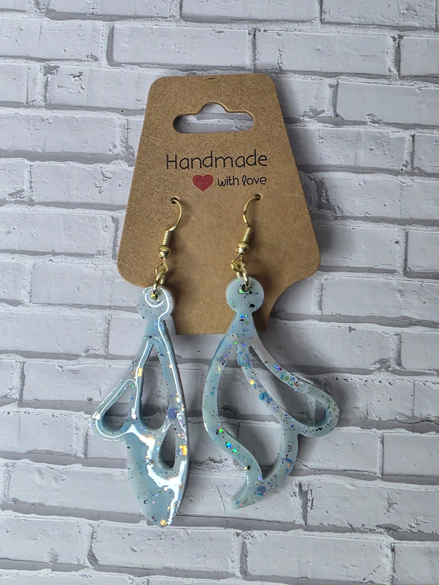 Resin Dangle Earrings