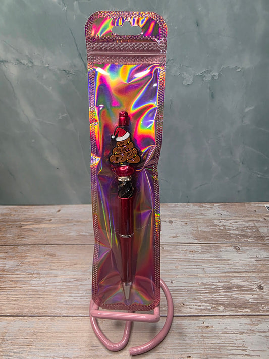 Christmas Theme Beadable Pens