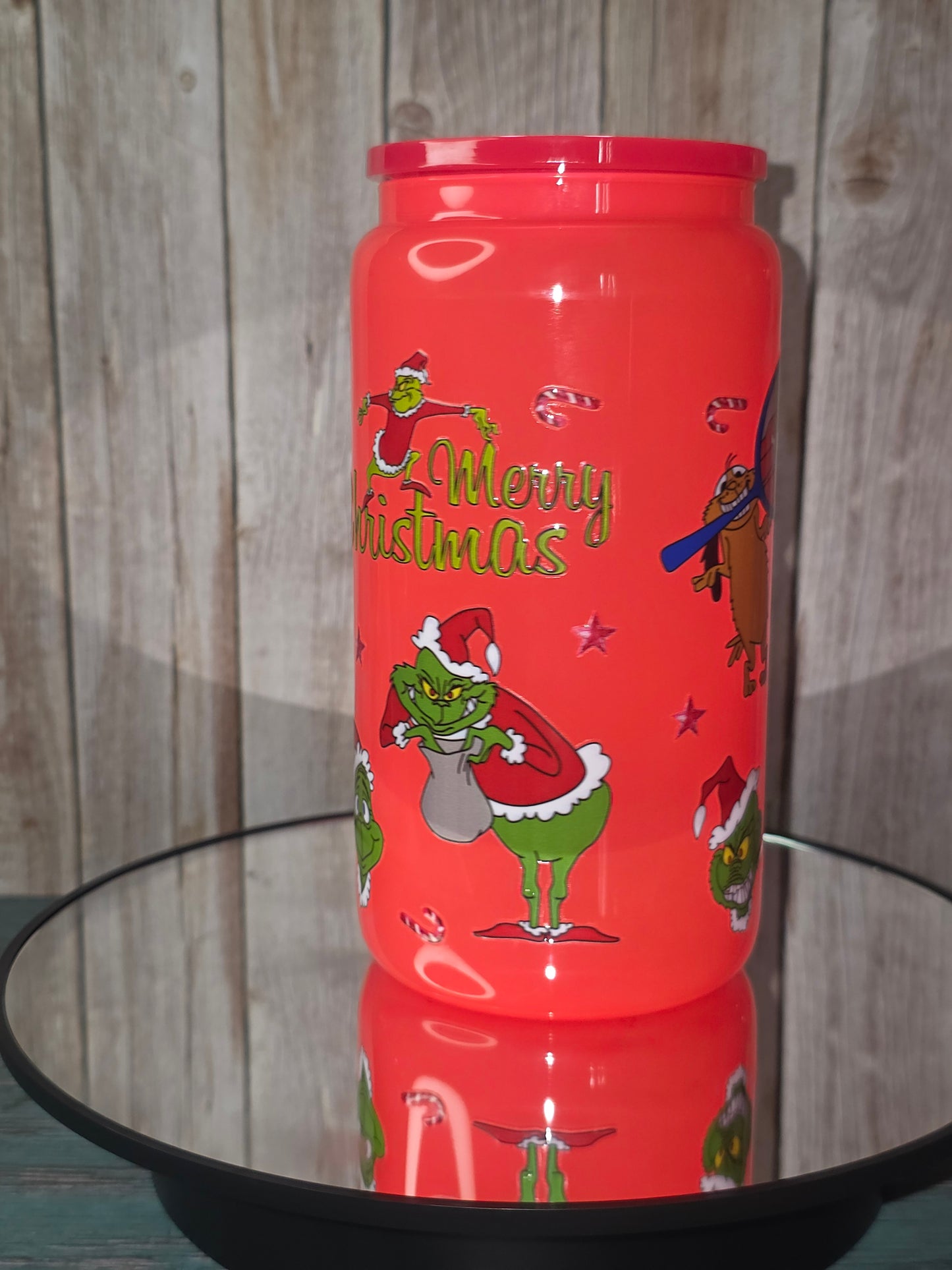 NEW ** 16oz Neon Colored Glass Tumblers