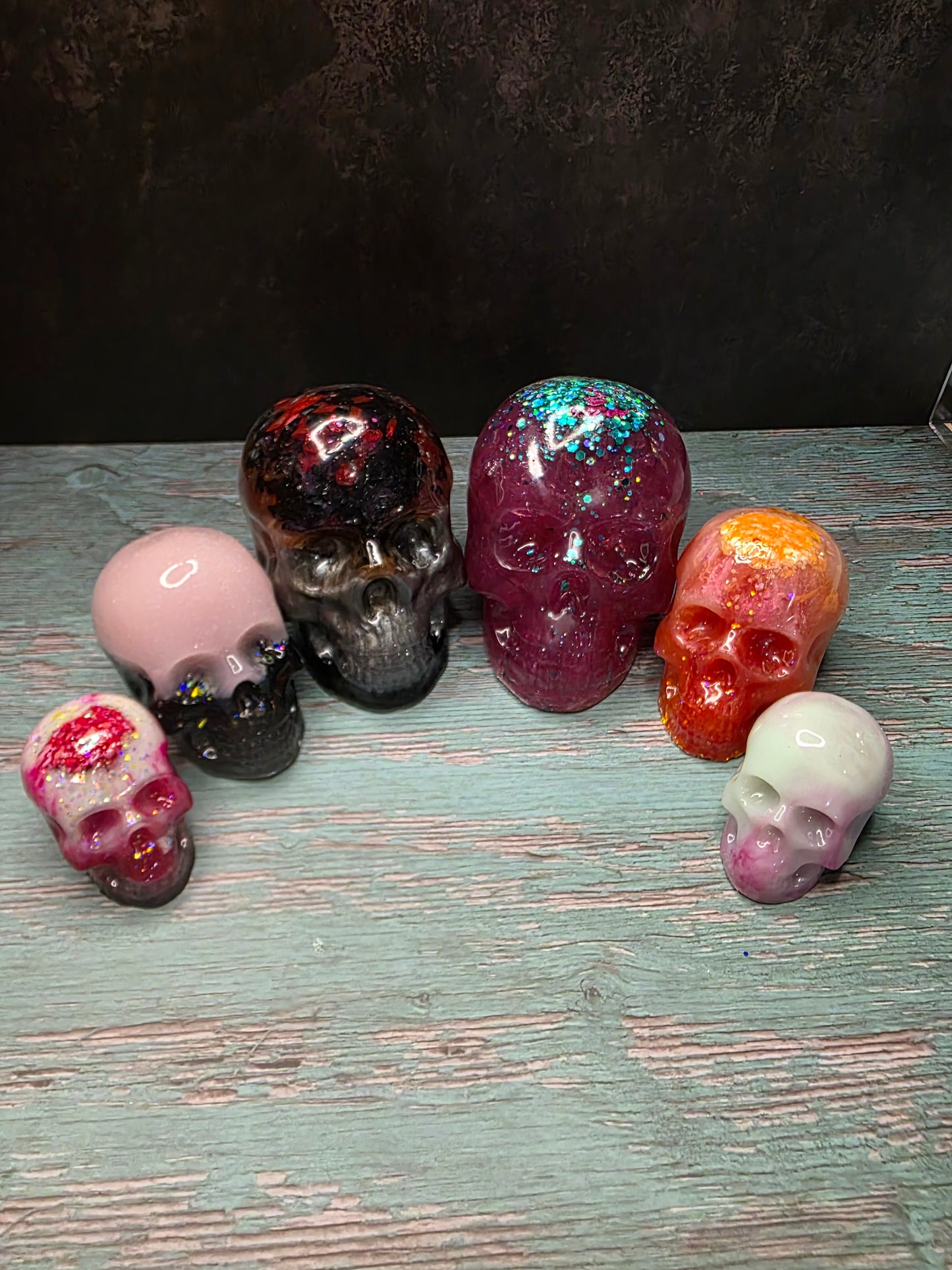 Resin skulls