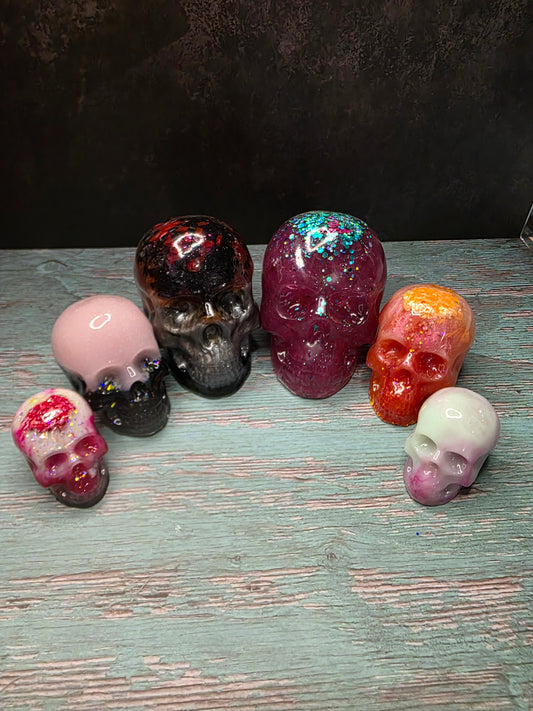 Resin skulls