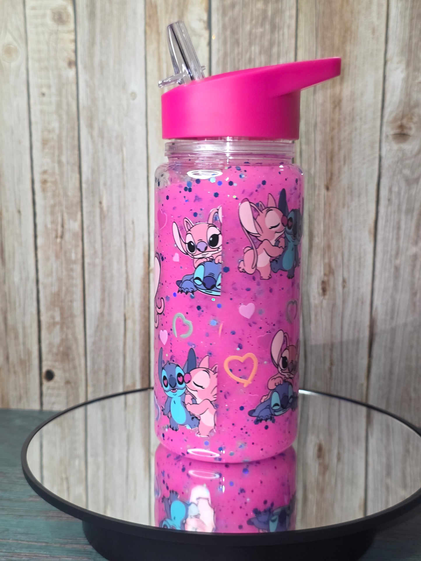 10 oz Plastic Snow Globe Tumbler for children