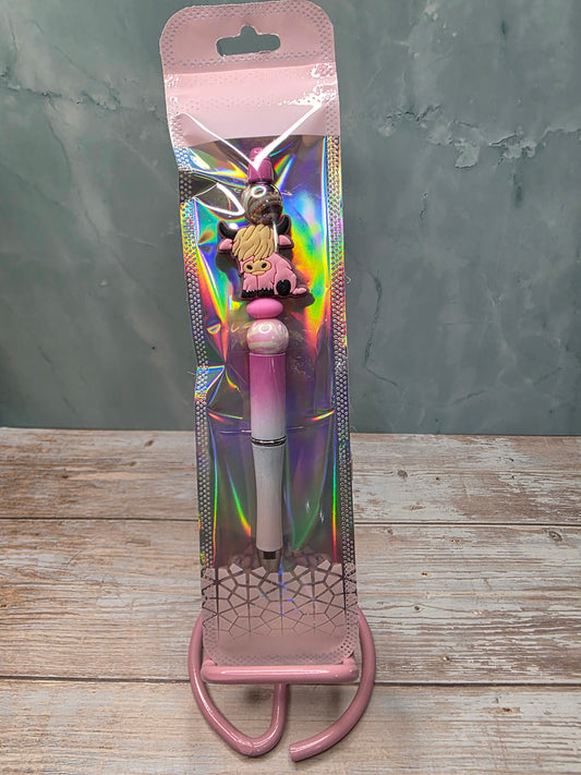 Cute Cow Theme Beadable Pens