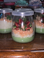 Autumn Sweater Decorated Candles