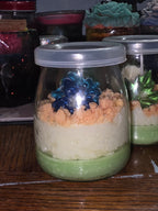 Autumn Sweater Decorated Candles