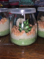 Autumn Sweater Decorated Candles