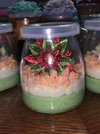 Autumn Sweater Decorated Candles