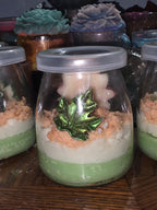 Autumn Sweater Decorated Candles