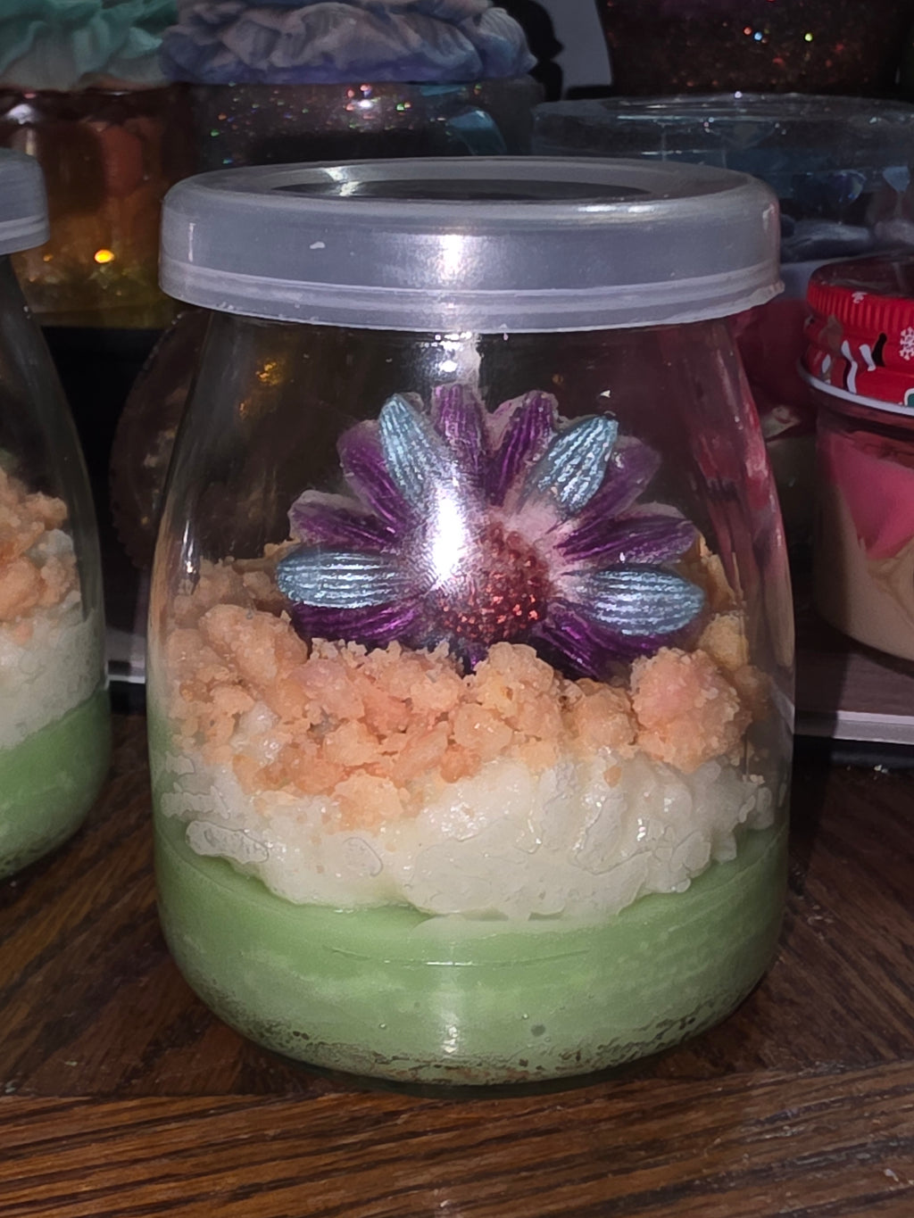 Autumn Sweater Decorated Candles