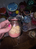 Reindeer Treats Decorated Candles