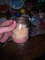 Reindeer Treats Decorated Candles