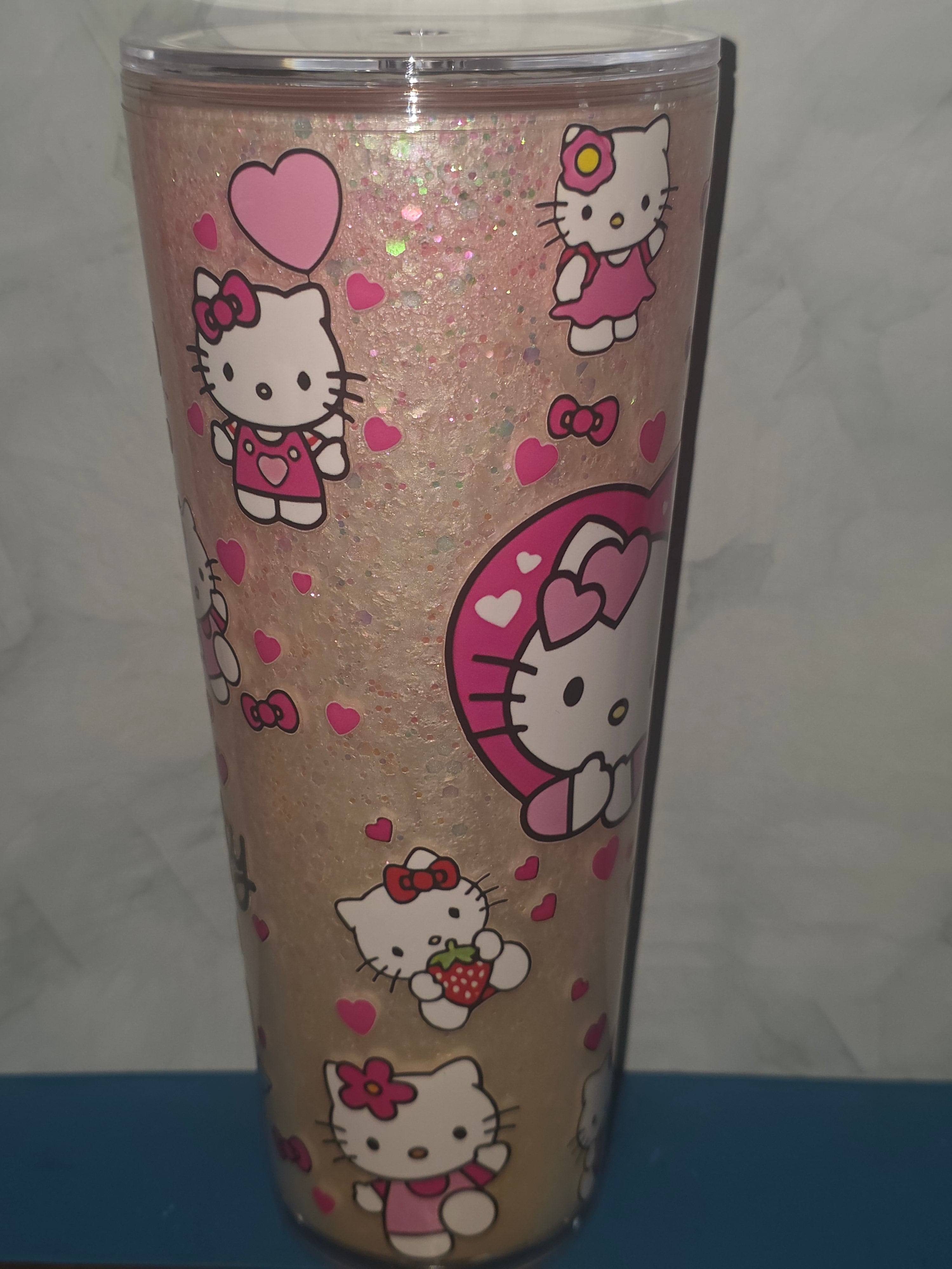 24oz Different Effects Snow Globe Tumbler