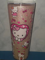 24oz Different Effects Snow Globe Tumbler