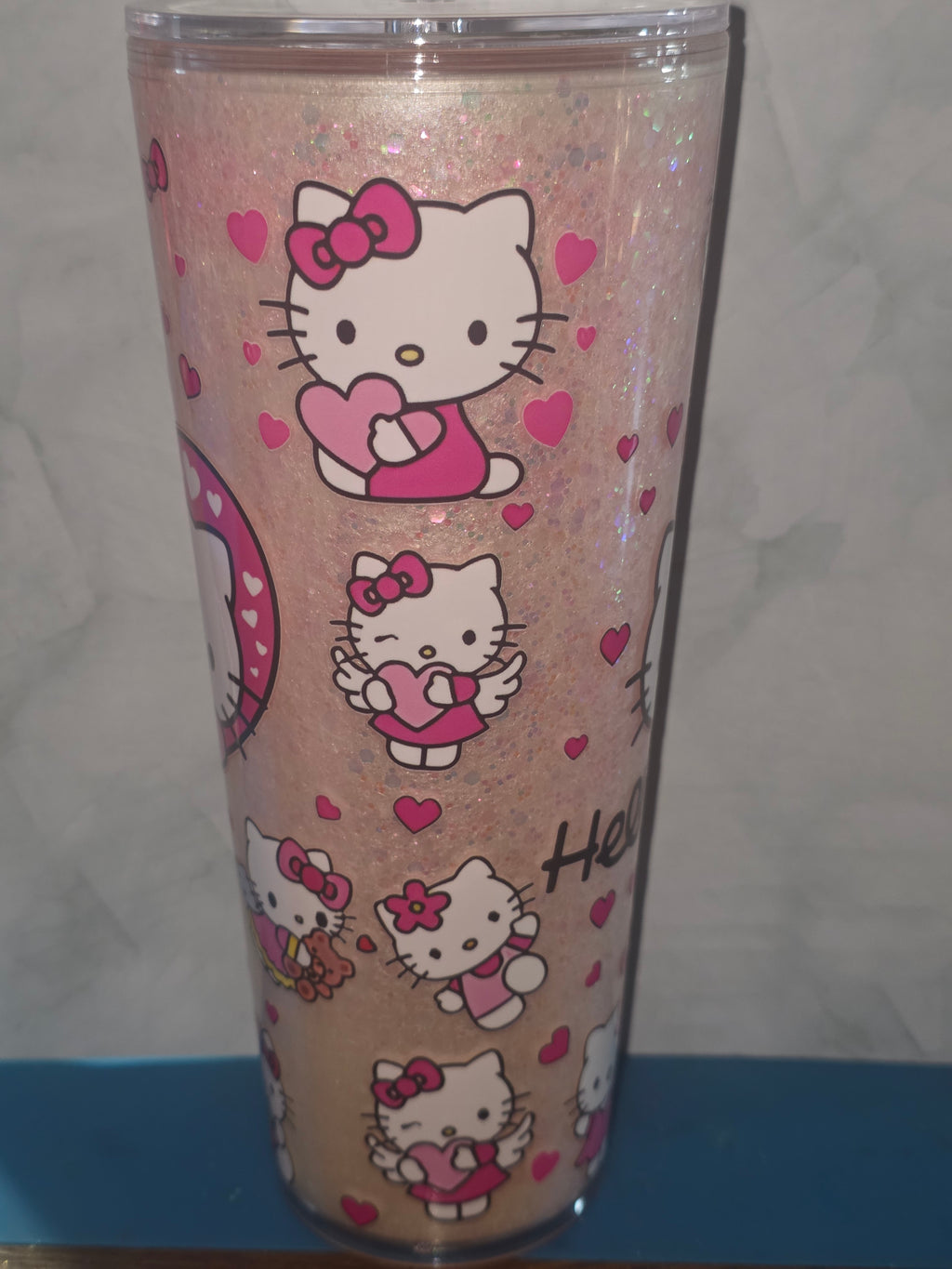 24oz Different Effects Snow Globe Tumbler
