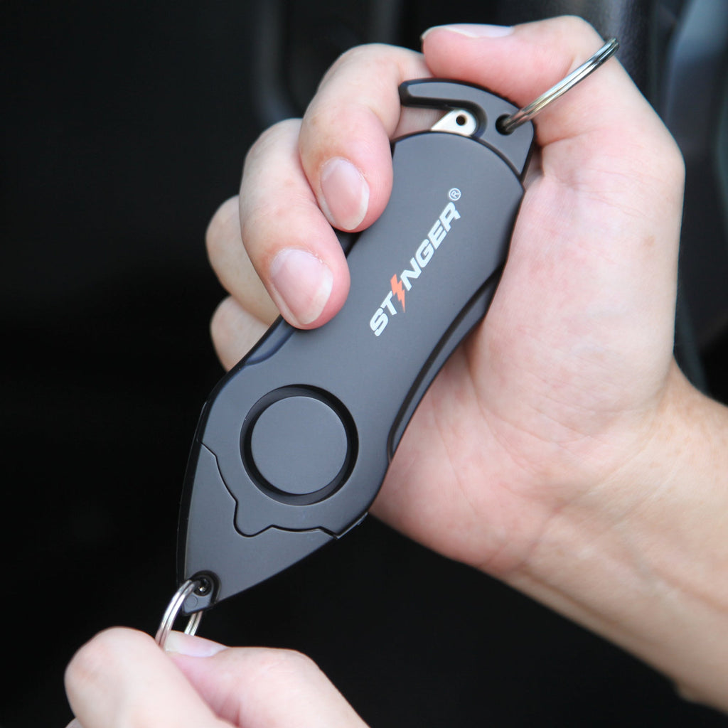 Personal Alarm Keychain Safety Emergency Tool (Mandala)