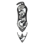 Personal Alarm Keychain Safety Emergency Tool (Camouflage Black)