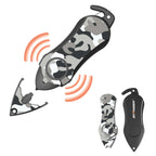 Personal Alarm Keychain Safety Emergency Tool (Camouflage Black)